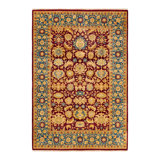 Classic One-of-a-Kind 6' 2" X 9' 2" Hand Knotted Area Rug