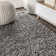 Felicdad Shag Plush Tassel Charcoal Rug