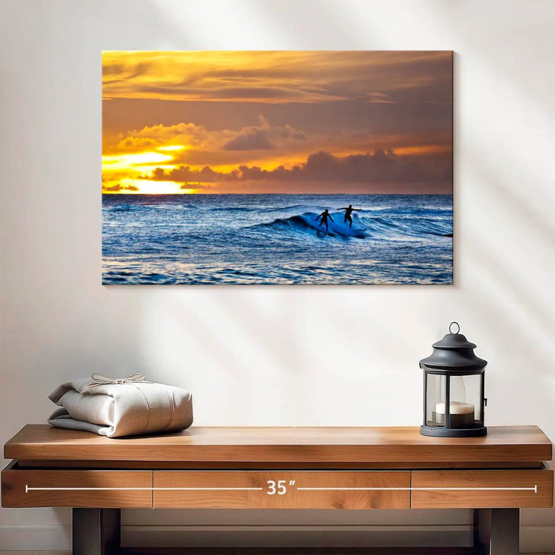 Alvord Poipu Beach Surfer, H 16 po x l 24 po