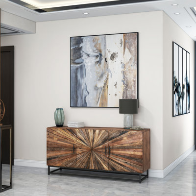 Alfreco 63'' Solid Wood Sideboard