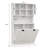 White Laundry Storage Cabinet With Adjustable Shelves And Frame Removable Bags - Finish-769118495