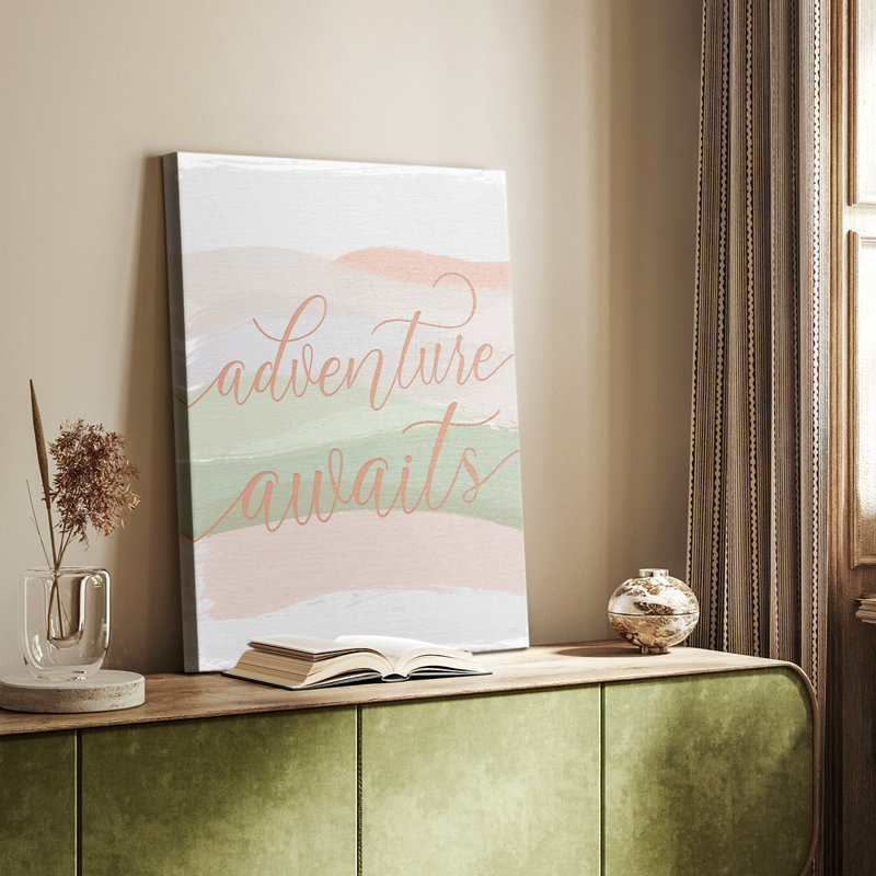 L'aventure vous attend - galerie Cavas sur mesure, H 12 po x l 8 po