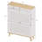 Freestanding Shoe Cabinet With 2 Flip - Up Doors And Drawers, Narrow Organizer For Compact Spaces, White Natural Finish, Amazing Storage Shoes, Unique Door, , Effortless Assembly Rack Entryway,
