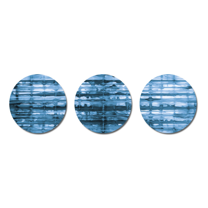 Modern Abstract Wall Decor on Metal