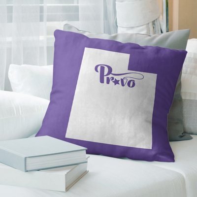 Chenille Reversible Throw Pillow