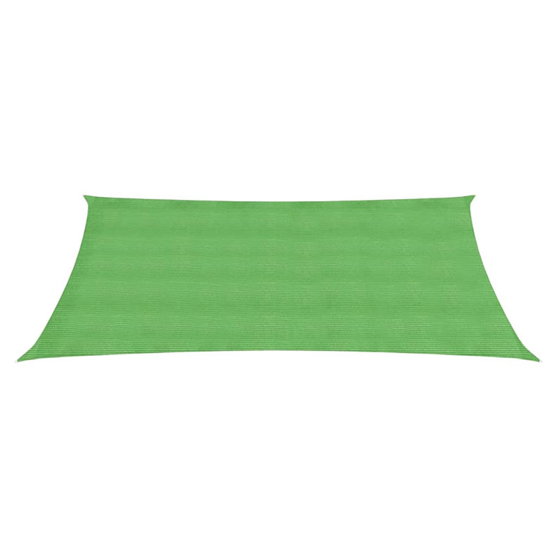 Attalus Rectangular Shade Sail, Green, 4m x 2m