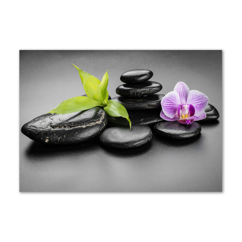 Zen Stones - Wrapped Canvas Print