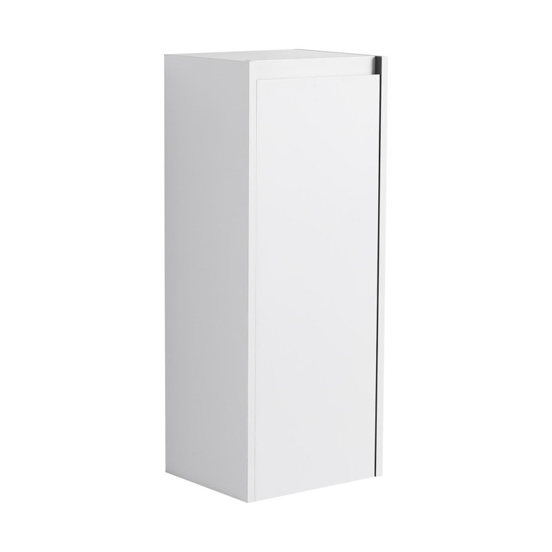 12" Bathroom Side Cabinet,Soft Close Doors,Float Mounting Design,(KD-Packing)
