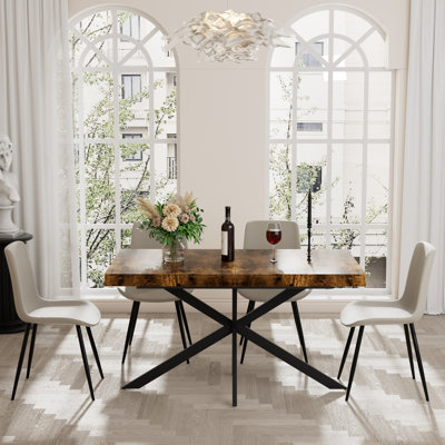 Extendable Dining Table Set