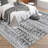 Washable Moroccan Geometric Area Rug