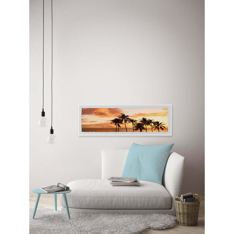 Think Of The Beach - Single Picture Frame Panoramic Print