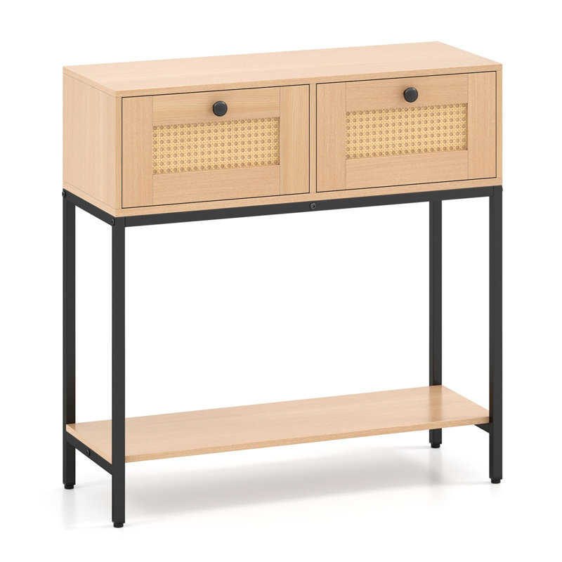 80cm Console Table, Natural