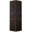Avon 01 2H 36"X 80" Solid Composite Core Dark Urban Finished Bi-Fold Door With Hardware-85363158-85363159
