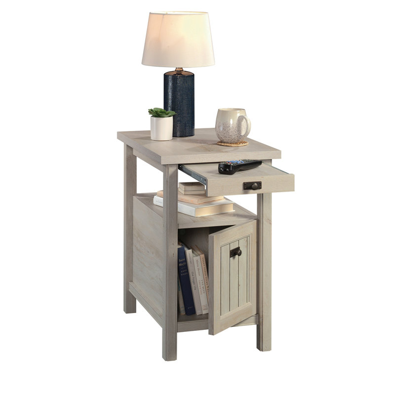 Side Table, Gray Finish