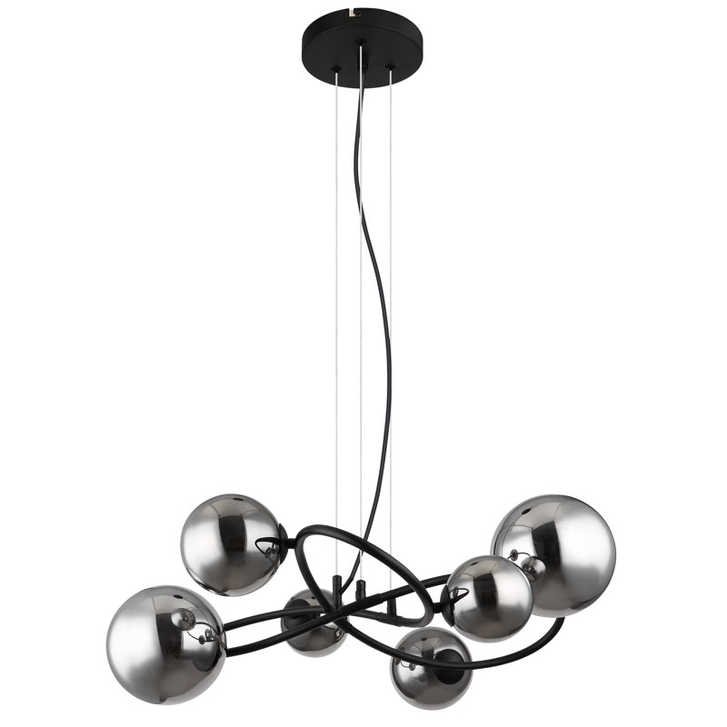 Cytlaly 6 - Light Pendant, Smoke colour
