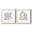 «Pink Opulence I», ensemble de 2 cadres photo-13500714-13500718