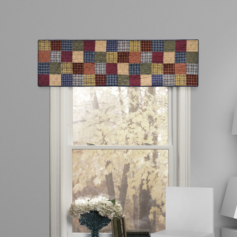 Cantonnière en coton matelassé Donna Sharp Lakehouse