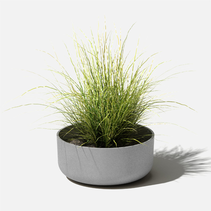 Pot à fleurs Mason Series Kona, 1, Gris