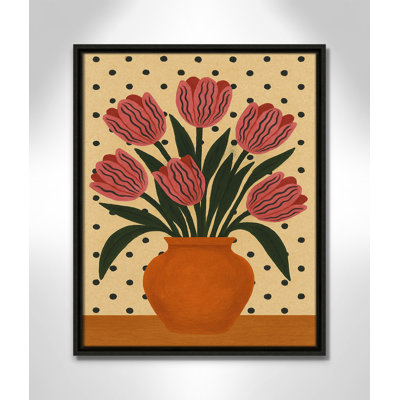 Imprimé de fleurs en pot par Barsrsind