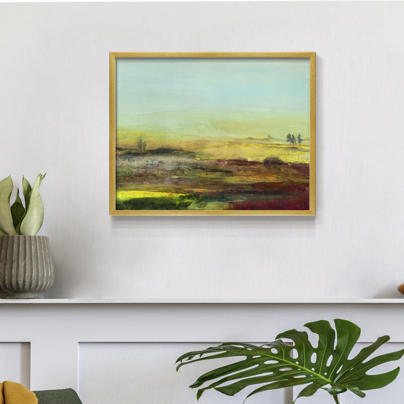Ethereal Landscape I -Framed Print - Restickable, 22" H x 28" W