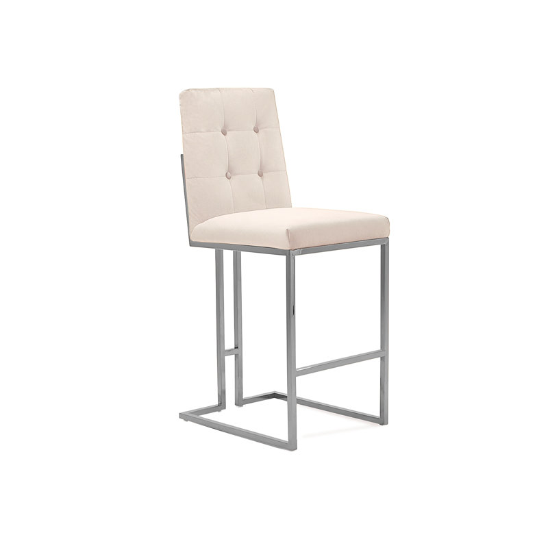 Tabouret de bar Cameron, Beige