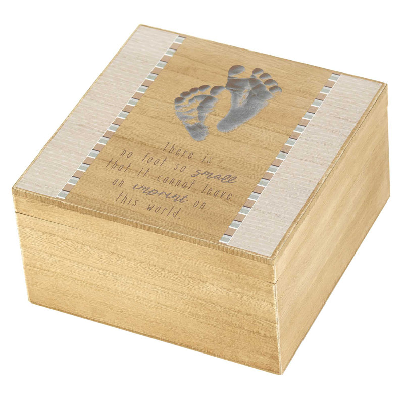 Boîte en bois bébé sans pied si petit