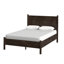 Ensemble de chambre à coucher 4 pièces Hall - Grand, brun foncé-337412985-337412990