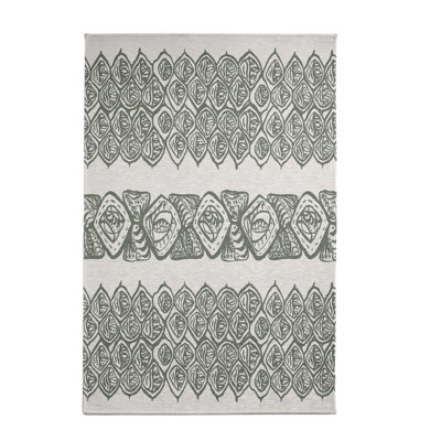 Safari Chenille Geometric Indoor Rug