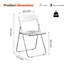 Plastic Stackable Folding Chair-434778901