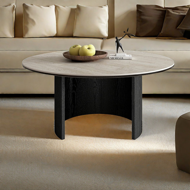 Table de bout Crame fraiche, Dark Grey, H 14,8 po x L 35,4 po x l 35,4 po