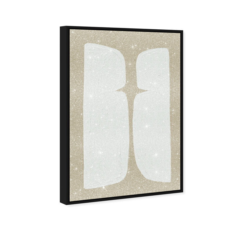 Lovers Print by Oliver Gal, 25"H x 37"W, Black Floater Frame