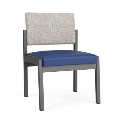Chaise sans accoudoirs en acier Lenox