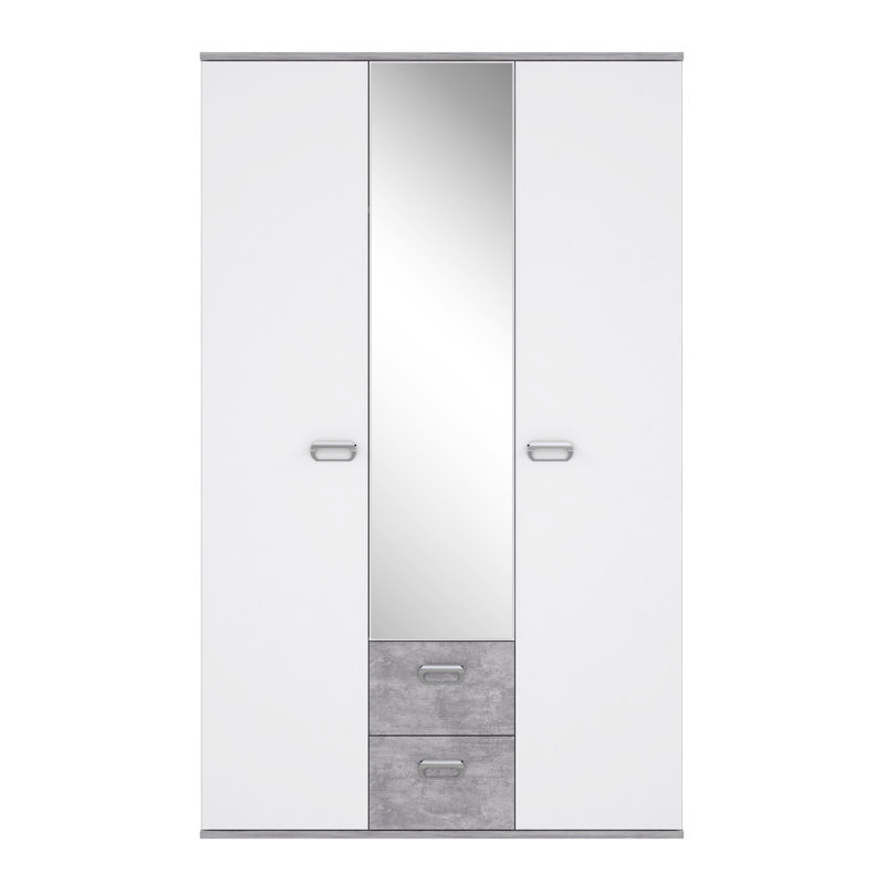 Bearup 2 Door Manufactured Wood Wardrobe
