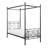 1Pc Twin Platform Canopy Bed