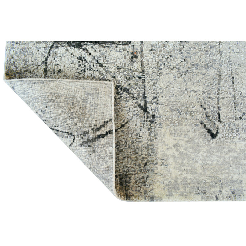 Tapis rectangulaire noué à la main, Rectangle 12 pi x 15 pi