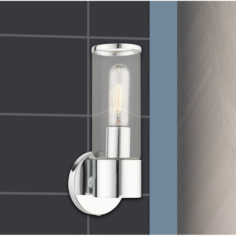 Arlando Dimmable Bath Sconce, Polished Chrome