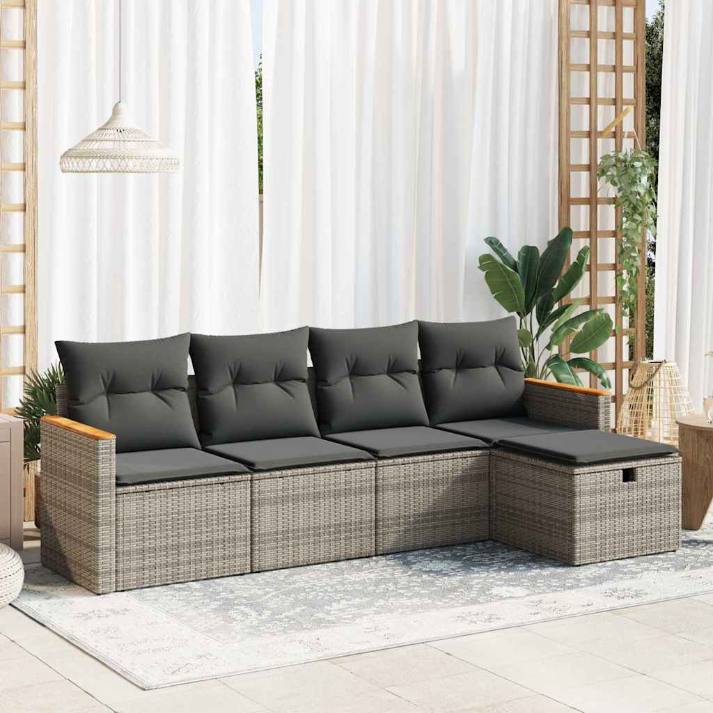 Gartensofa Rozelyn mit Kissen