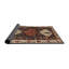 Tapis noir/jaune clair/orange Tammo-1206109753