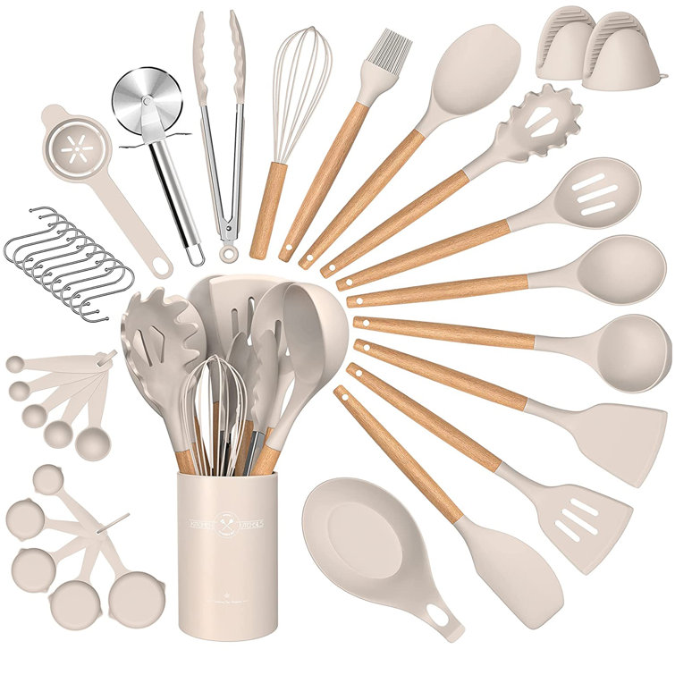 6-Pack Kids Utensils Set Dishwasher Safe Silicone Stainless Steel Forks  Spoons