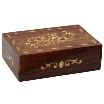 Abramson Wooden Decorative Trunk