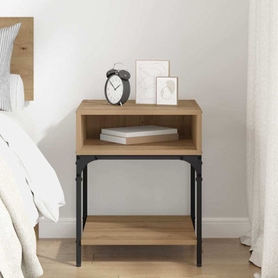 40cm W Manufactured Wood Bedside Table