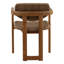 Alva Outdoor Dining Chair Light Brown