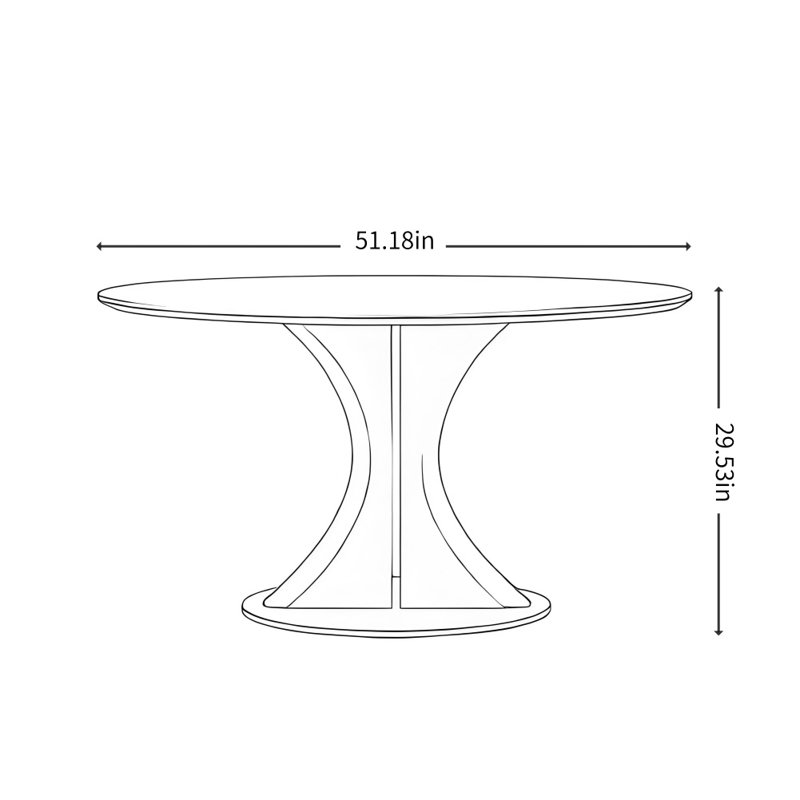 French Creative Design Dining Table