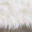 Solid Colour Faux Fur Area Rug-994723243