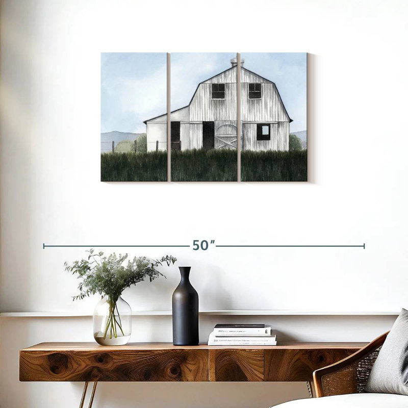 Lilie Bygone Barn II, 20" H x 33" W