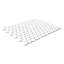 Carreau de mosaïque en porcelaine 1 po x 1 po HoneyComb Remi-48763718
