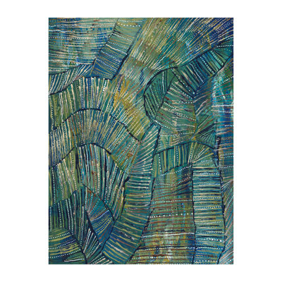 Dhala-Bu-Nya - Floater Frame Painting on Canvas