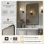 Miroir de salle de bain rectangulaire contemporain arrondi | Structure en U en aluminium-1985135137-1985135134