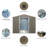 8Ft X 6Ft Outdoor Metal Storage Shed With Metal Foundation-121497795-121497798