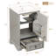 Meuble-lavabo de style moderne de 20 po avec poignée en alliage d'aluminium, charnières à fermeture douce et support de rangement pour porte-1698248418-1698248417